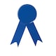 image 1 of MidOcean Lazo Ribbon Badge - Royal Blue - One Size Blue