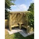 image 1 of 4 Seasons Garden Room - Installation Incl. - L150 x W290 x H205 cm - Assembly Incl. - Set of Waterproof Cushions Included | Brown