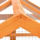image 8 of PawHut Chicken Run, Wooden Chicken Coop w/ Combinable Design - Orange