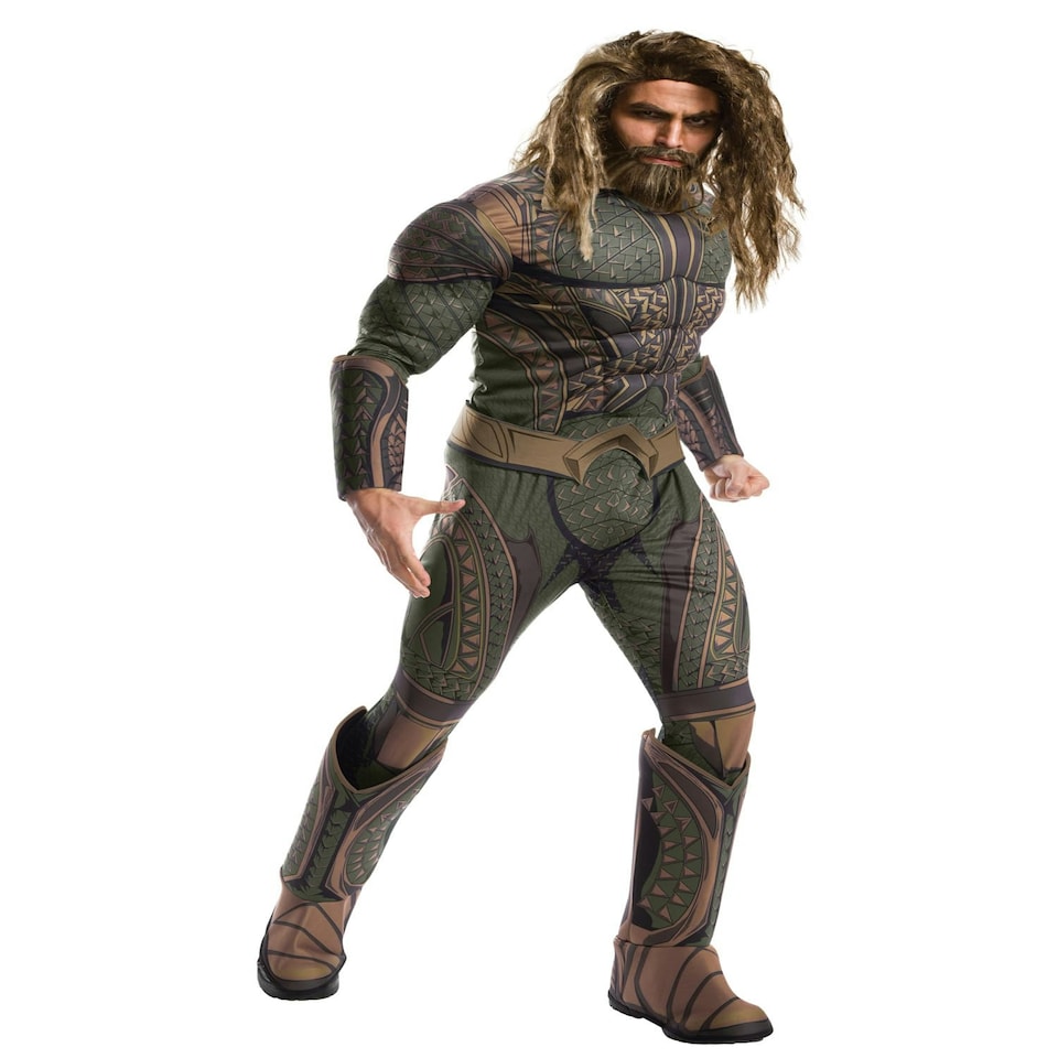 Aquaman Wig and Beard - OS - RUBIES N/A