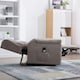 image 7 of Barnsley Fabric Electric Dual Motor Rise Recliner Mobility Armchair (Brown)