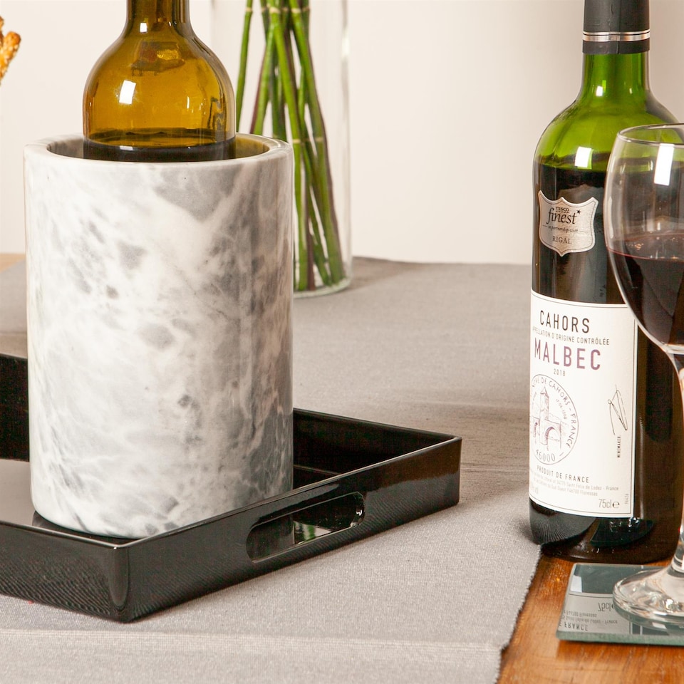 image 1 of Argon Tableware Rectangle Serving Tray - 34.5 x 25cm - Black | Black | Black