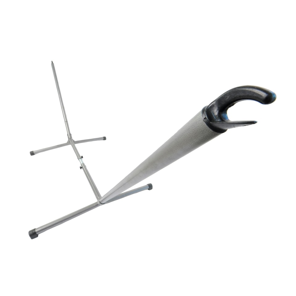 image 1 of Sumo Rockstone Metal Hammock Stand (L) | Silver