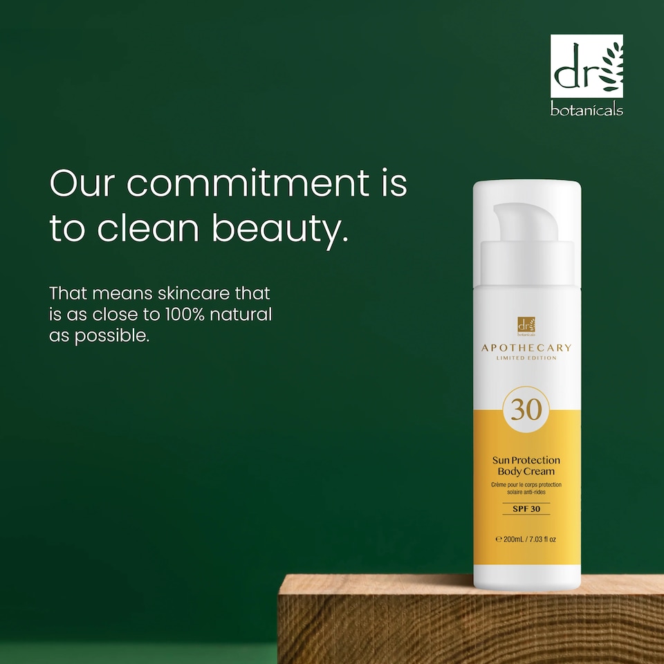 image 1 of Dr Botanicals SPF 30 Body Cream 200ml