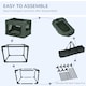 image 7 of PawHut 48.5cm Soft Side Pet Carrier w/ Cushion, for Miniature Dogs - Grey