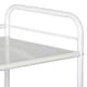 image 5 of Yaheetech 4 Shelf Large Salon Beauty Trolley Cart White