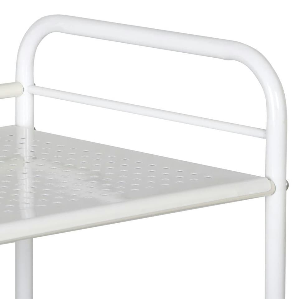 image 1 of Yaheetech 4 Shelf Large Salon Beauty Trolley Cart White