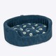image 2 of Fleece Harbour Paw Slumber Bed 35"