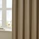 image 2 of furn. The Ultimate Velvet Room Darkening Pencil Pleat Curtain Pair, Mocha, (W)229x (D)183cm | Brown | Mocha | One Size