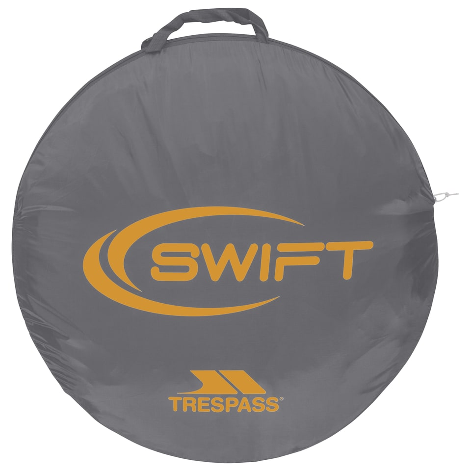 image 1 of Trespass Swift 2 Patterned Pop-Up Tent | Grey | Storm Grey | One Size | 1