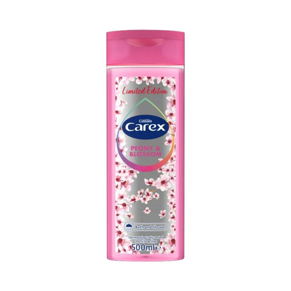 Carex Bath Peony & Blossom 500ml x 6