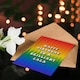 image 4 of Brilliant Zaza Trippy Psychedelic Pride Birthday Card