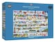 image 1 of Gibsons 2000 Piece Cream Teas & Queueing Jigsaw Puzzle