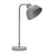 image 4 of ValueLights Morris Stone Grey Retro Dome Metal Desk Office Table Lamp Light