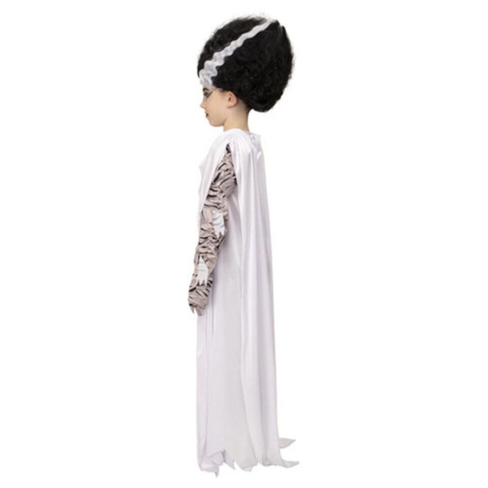 image 1 of Bride of Frankenstein Universal Monsters Girls Fancy Dress Costume Kids Small - Age 4-6