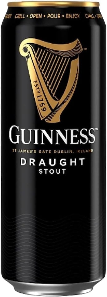 image 1 of Guinness Draught Beer 24 x 440ml cans