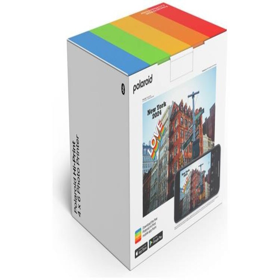 image 1 of Polaroid Hi-Print 4x6 Photo Printer (White)