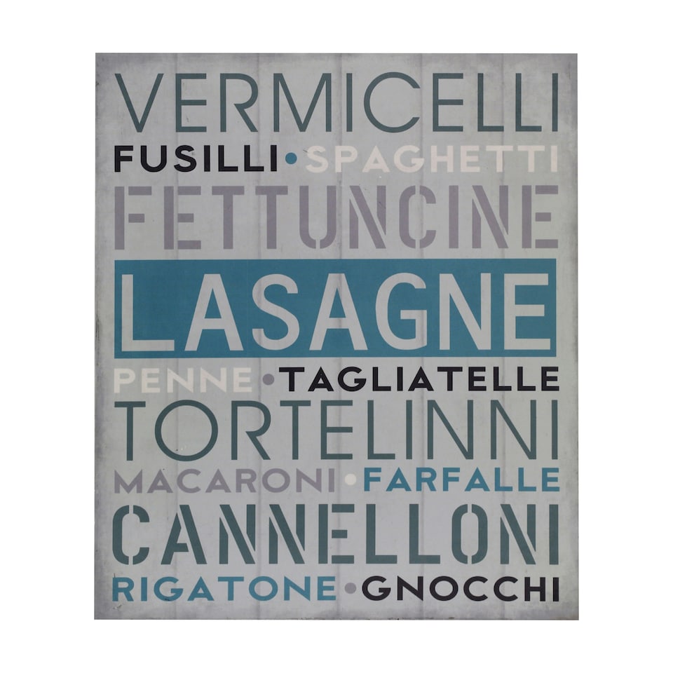 Madera Lasagne Wall Plaque