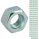 image 1 of M10 x 1.5mm Hex Full Nut Fastener Hexagonal Metric Nuts Grade 8 Zinc Plated 100pk