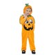 image 4 of Pumpkin Jumpsuit Halloween Fancy Dress Costume Unisex Toddler Age 3-4 | Multi | One Size