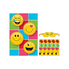 Creative Party Plastic Emoji Party Pin Game - Multicoloured - One Size