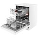 image 8 of SPARES2GO Cutlery Cage Basket compatible with Kenwood Dishwasher (Grey, Removable Handle, 225mm)