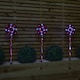image 2 of 58cm Light up Red and White Candy Pop Christmas Pathfinders with 63 White LEDs