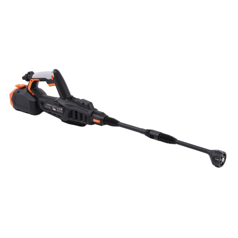 image 1 of Yard Force 20V 4.0Ah 5-in-1 Aquajet Cordless Pressure Cleaner 45 Bar Pressure 360L/h 6m Hose with Accessories | Black