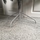 image 3 of 2.1m (7ft) Silver Glitter Tip Fir Festive Christmas Tree in Grey PVC