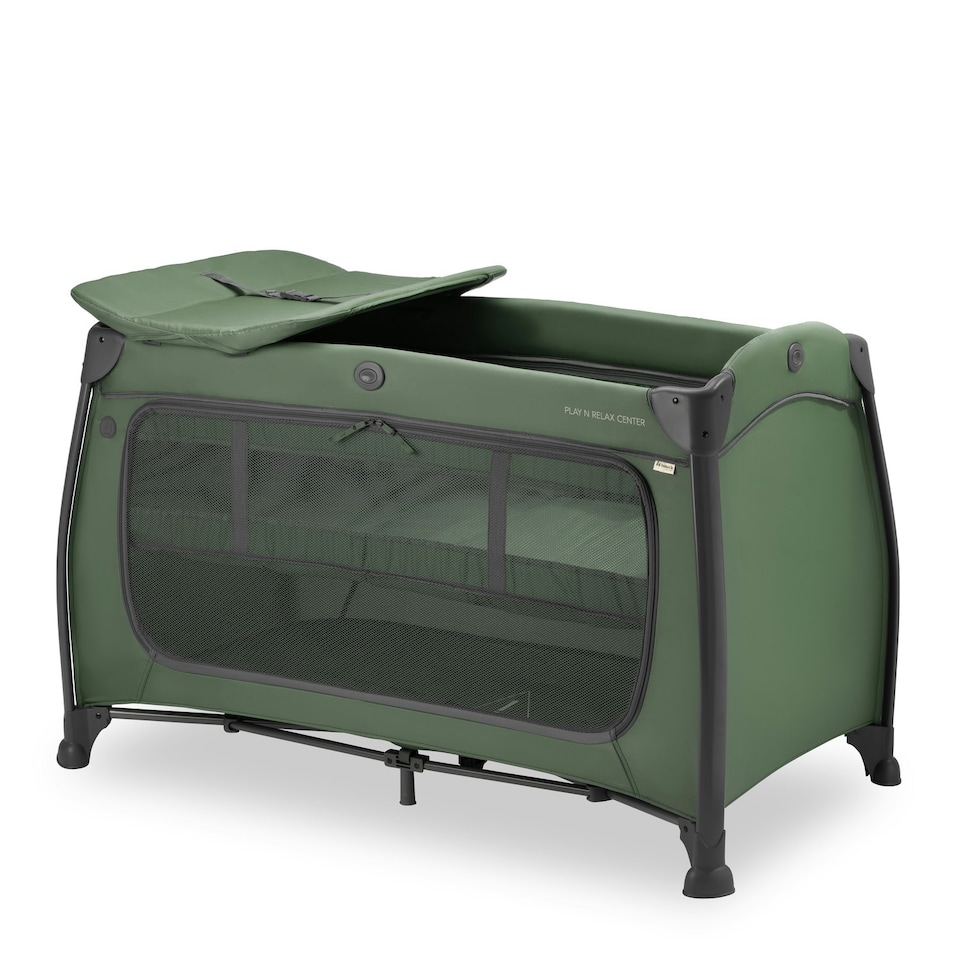 image 1 of Hauck Play N Relax Center - Dark Green