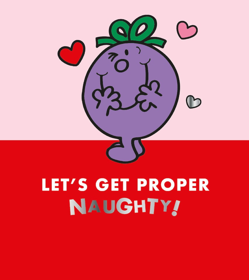 image 1 of Mr Men & Little Miss Generic Valentine's Day Card