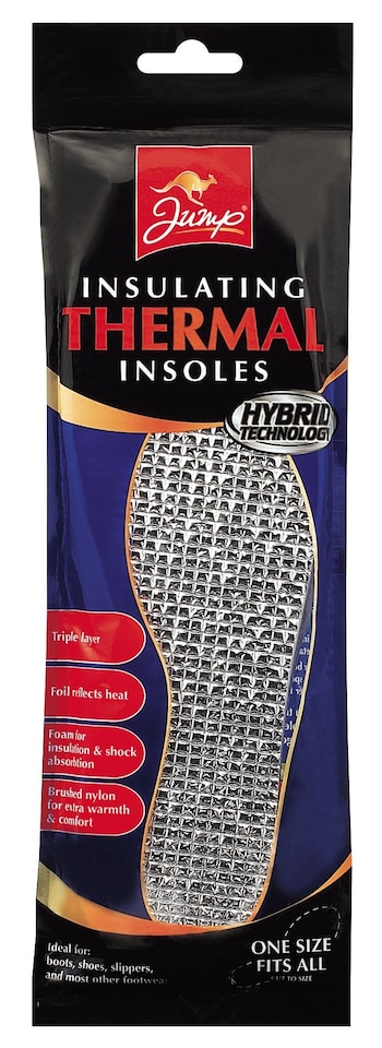 image 1 of Jump Insulating Thermal Insoles Triple Layer