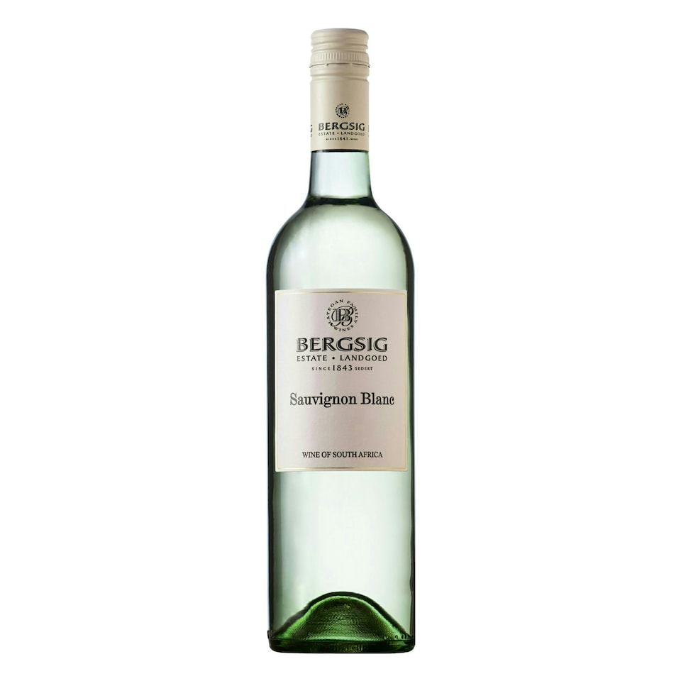 Bergsig Estate Sauvignon Blanc 75cl - South African White Wine