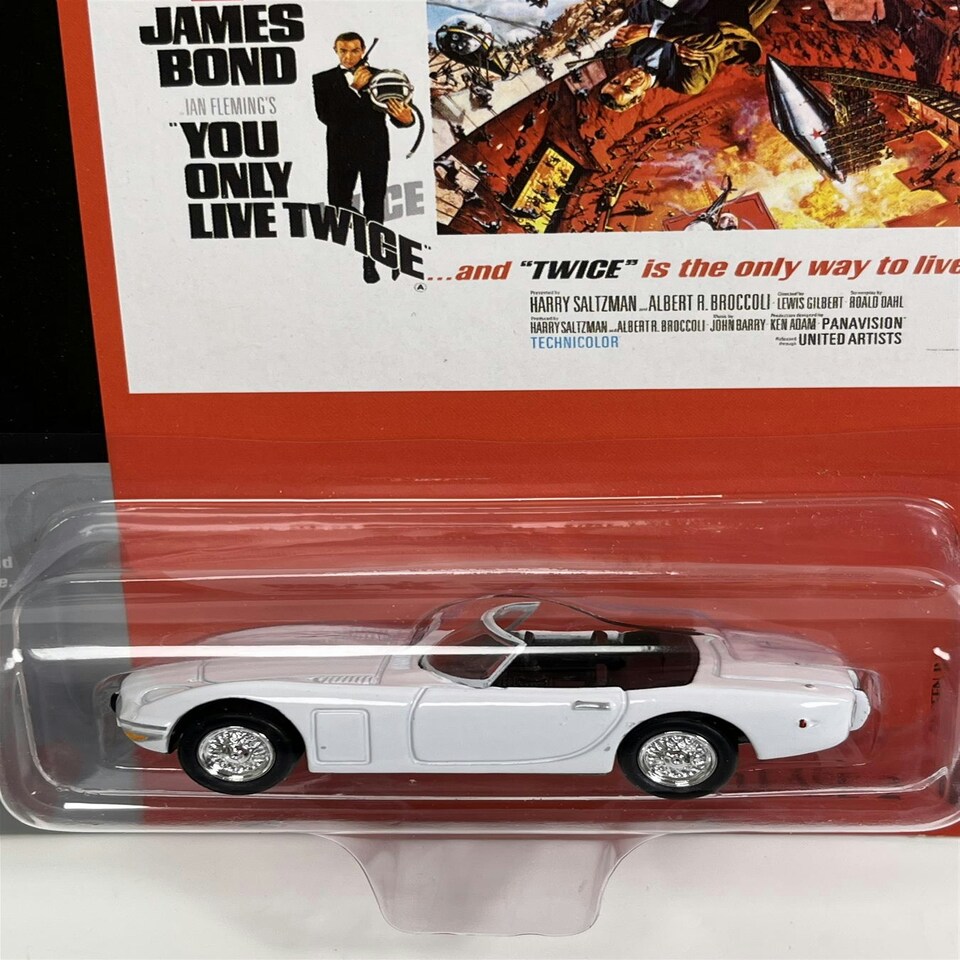 image 1 of James Bond 007 You Only Live Twice Toyota 2000GT 1967 1:64 Johnny Lightning JLPC002