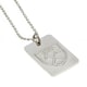 image 2 of West Ham United FC Silver Plated Dog Tag And Chain - Silver - One Size