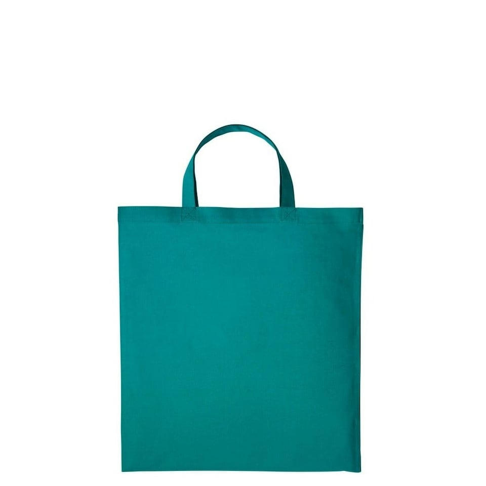 Nutshell Cotton Short Handle Shopper - Jade - One Size | Green
