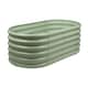 image 1 of Harbour Housewares Rounded Raised Garden Bed - 120cm x 60cm x 45cm - Green Green