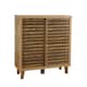 image 1 of Luna Sideboard 2 Doors Storage Cupboard Highboard Side Cabinet