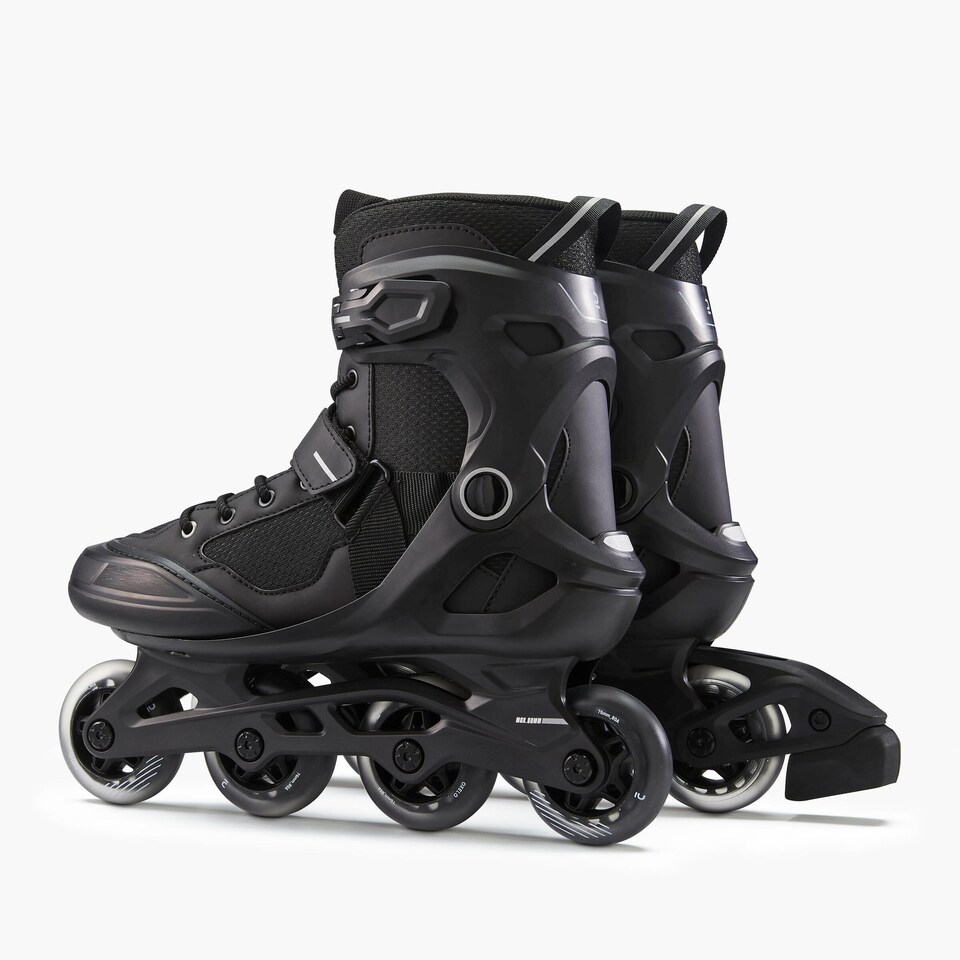 image 1 of Decathlon Adult Inline Skates Black - FIT100