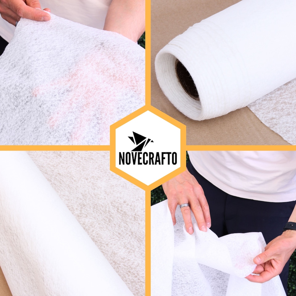 image 1 of Non Woven Geotextile Membrane 2.25m x 1m (2.25m²) - 100 GSM Drainage Fabric