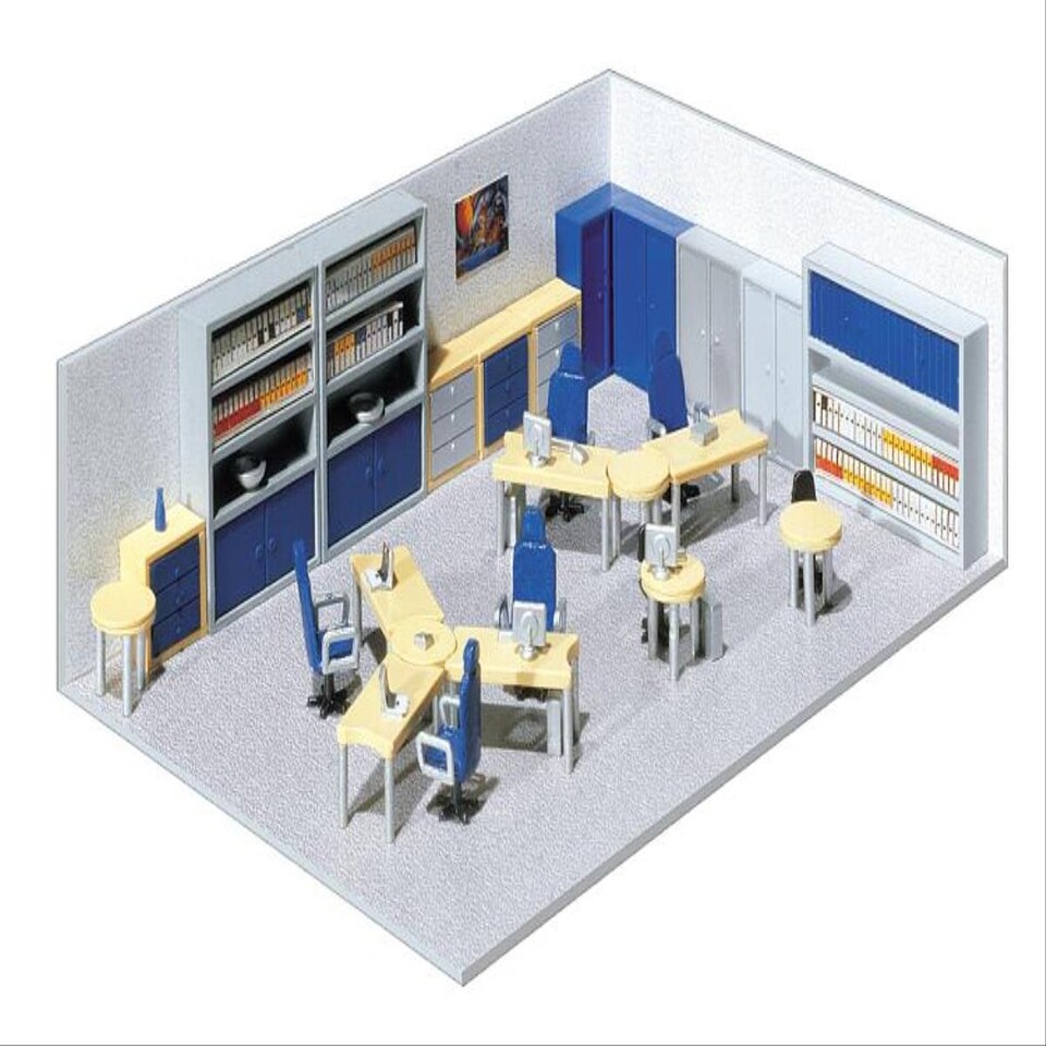 image 1 of GM Structures Fordhampton Building Interiors Kit