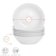 image 3 of Argon Tableware Classic White Cereal Bowls - 18cm - Pack of 12 | White | White