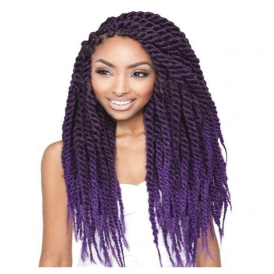 Mane Concept Hair Afri Naptural Syn Montego Twist Braid Multi | 99J | 16 inch