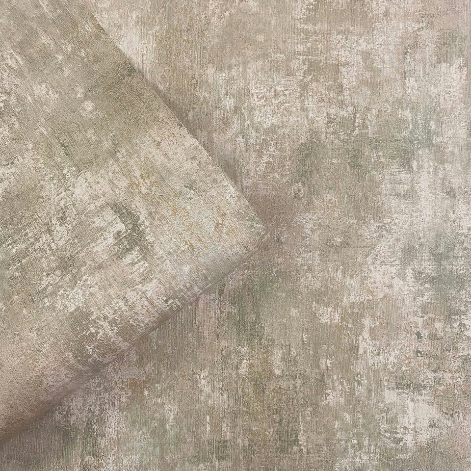 image 1 of Muriva Cove Patina Textured Wallpaper - Beige - 10m x 53cm Brown