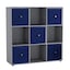 Grey & Royal Blue