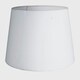 image 2 of ValueLights Aspen White Floor Lamp Shade