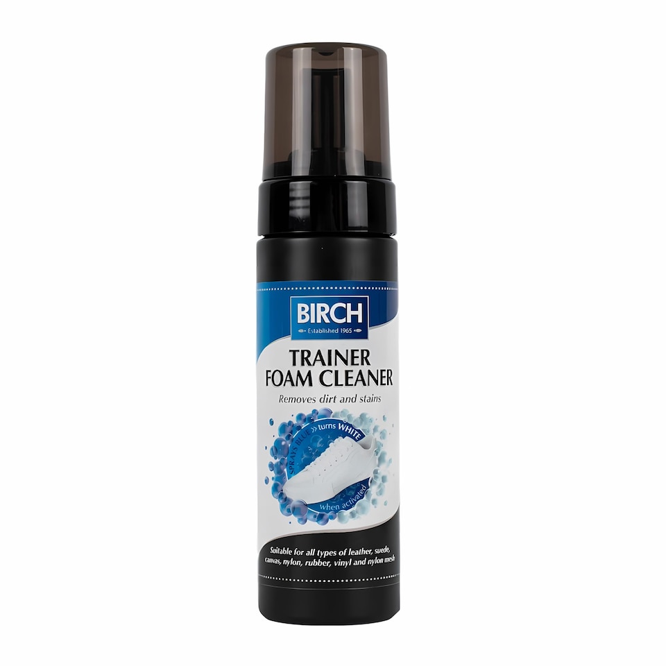 image 1 of BIRCH Trainer Foam Cleaner - Targets Yellowing on Sneaker Midsoles 148ml | Clear