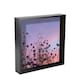image 1 of Nicola Spring 3D Deep Box Photo Frame - 12 x 12" - Black