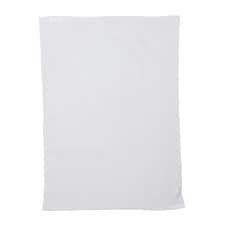 Towel City Plain Tea Towel - White - One Size