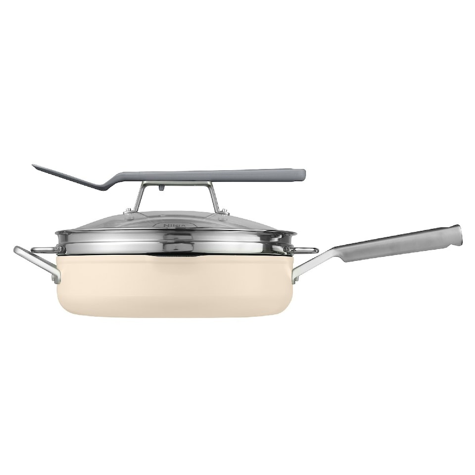 image 1 of Ninja CW102WHUK Foodi 9-in-1 Possible Pan with ZEROSTICK Vanilla Bean